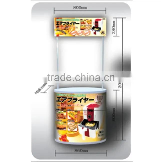 Economical portable OVAL Promotional Table