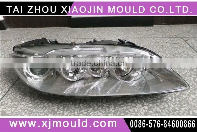 plastic injection car 3D design headlight moulding ,LED car light molding