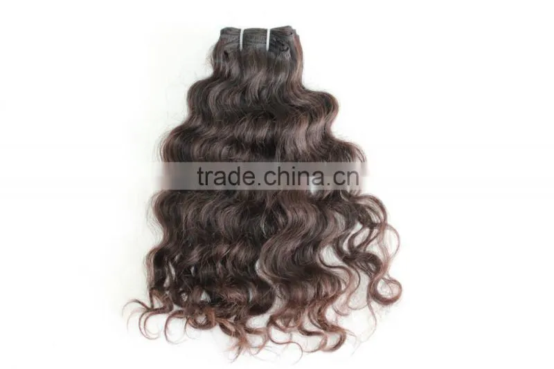 Indian human hair extensions natural curly virgin remy hair