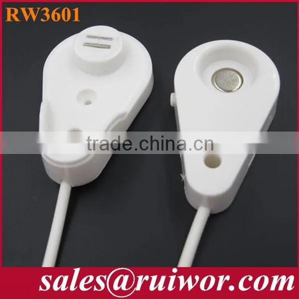 Magnetic Mechanical protection guard against theft hold cable used in exhibition centers showcase