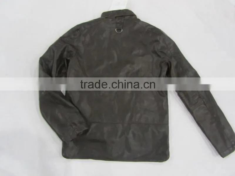 2014 Men's pu leather jacket new arrival