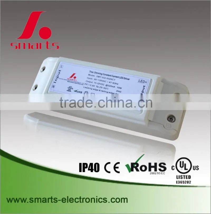350ma 10w constant currrent triac dimming led driver