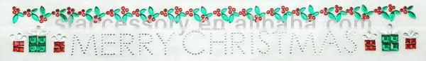 Scrapbooking Rhinestone Strip Sticker Crystal Sticker