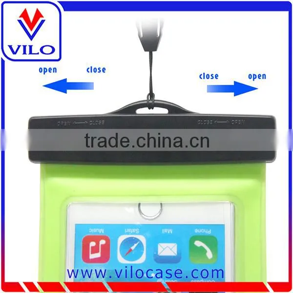 PVC ABS materail 100% waterproof case for iphone