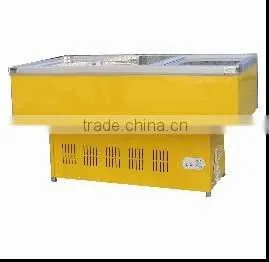 island freezer super market display cooler