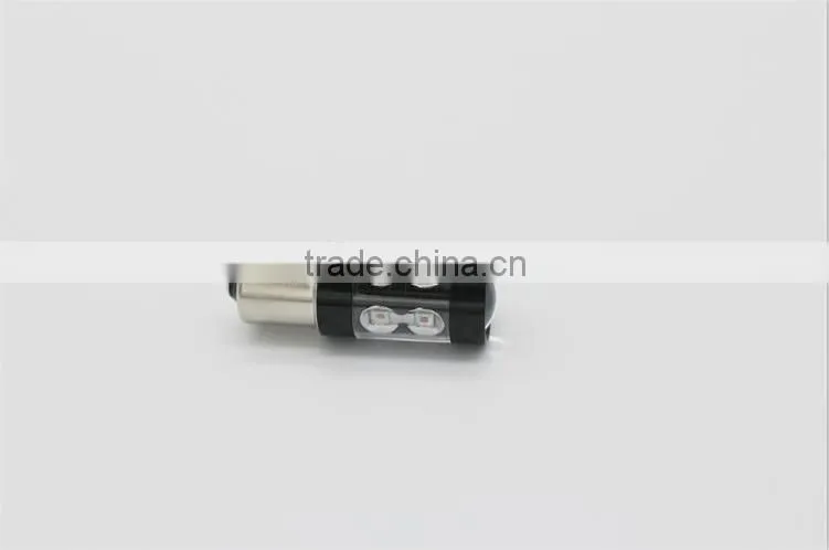 Energy efficient 1156 360 degree lighting High power 50w led bulb 12-24v LED DRL signal light