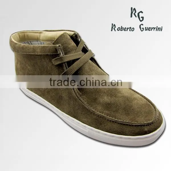 Fashion Lace Up Cow Suede Snow Boot