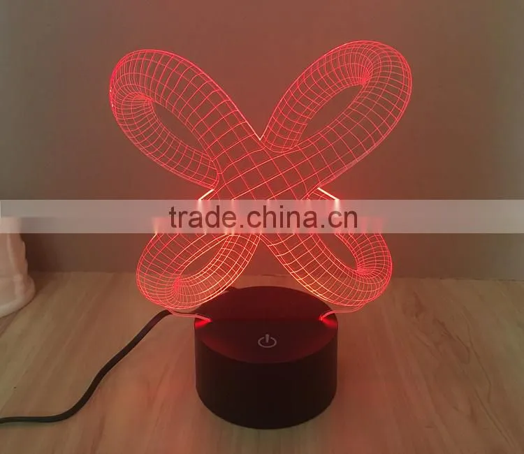 7 Color Changing 3D Lamp