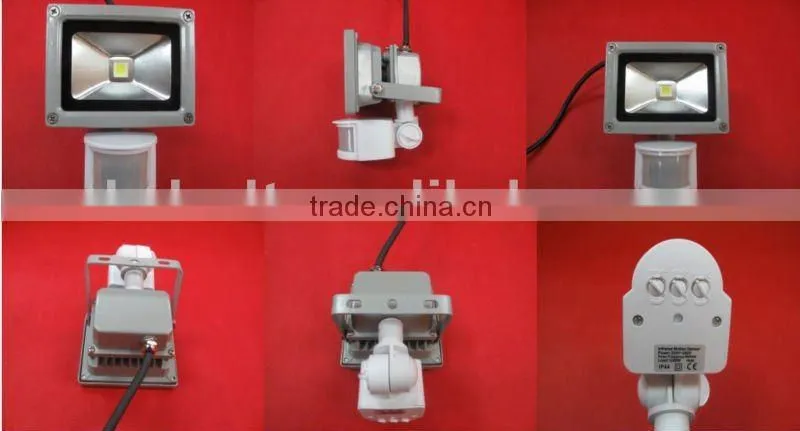 10W 20W 30W 50W Led Flood Wash Light Lamp Outdoor RGB PIR sensor flood light