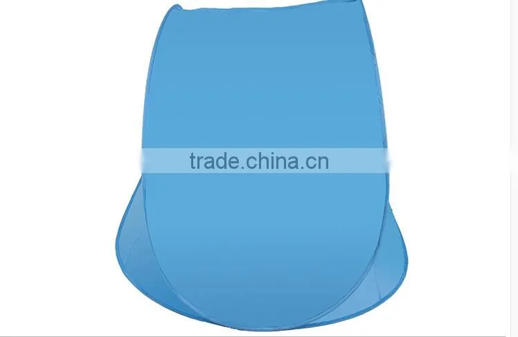 Portable outdoor pop up beach tent