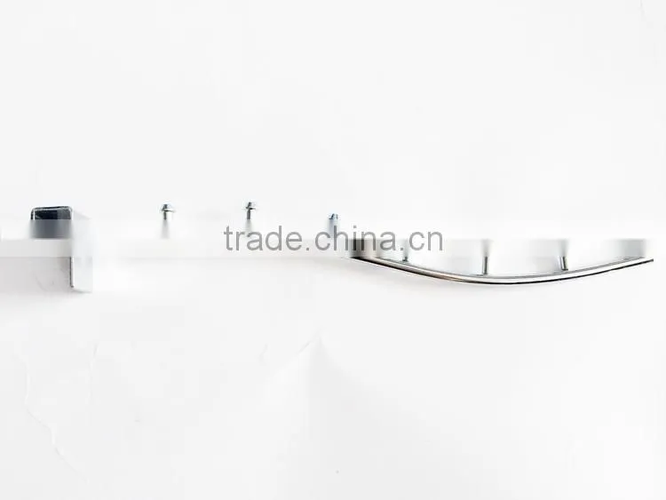 Metal Chrome Tube Hanging Hooks square tube hanger brackets