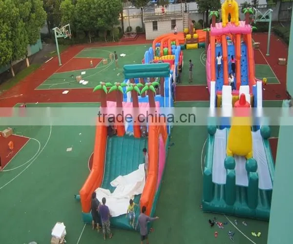 inflatable obstacle course,giant inflatable obstacle course