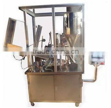 Automatic Aluminum & Soft Tube Filling and Sealing Machine