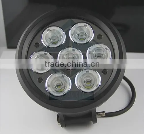 2016 new design led driving light round 70W led work light IP67 70 watt led work light Motorcycle LED Driving Lights