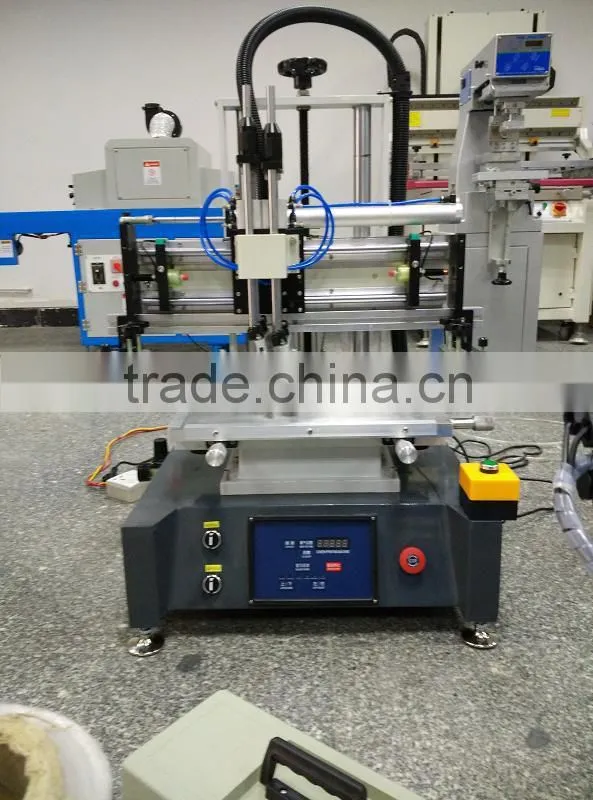 Vacuum desktop screen printing machine