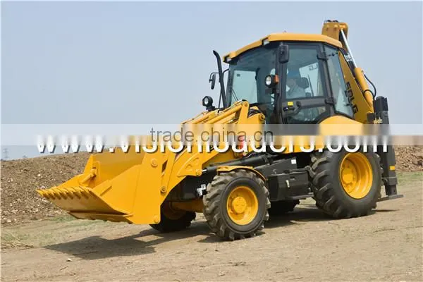 China SDLG B877 Backhoe Loader with VOLVO technology