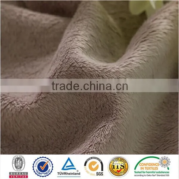 100% Polyester Boa Fabric