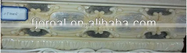 100x300mm white wall arab resin border tiles