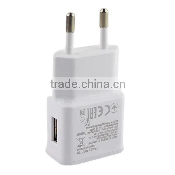 Travel EU Wall USB Charger For Samsung Note2 ETA-U90EWE