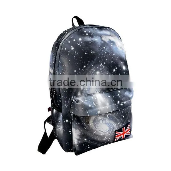 Multicolor Canvas Teenage backpack school bags for high school girls