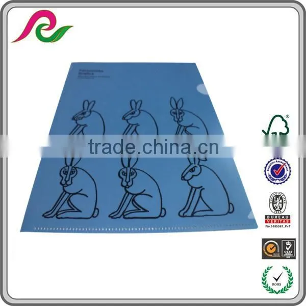 L shape design PP presentation folder