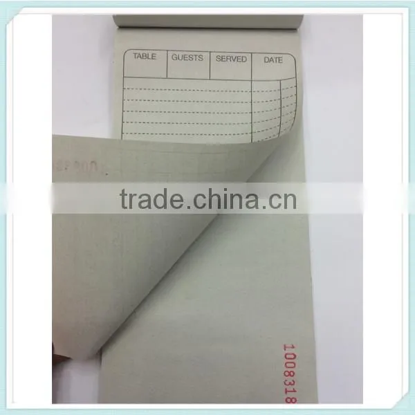 Restaurant Form, Restaurant Waiter Menu Book
