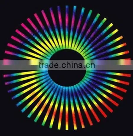 Hot selling,External-controlled 6 pixel/m dance floor digital tube/ decoration rgb digital tube DC24V 10-11w/m ,2 years warranty