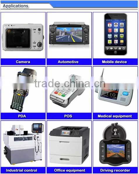 2.4 inch tft lcd matrix square 240*320 for consumer device