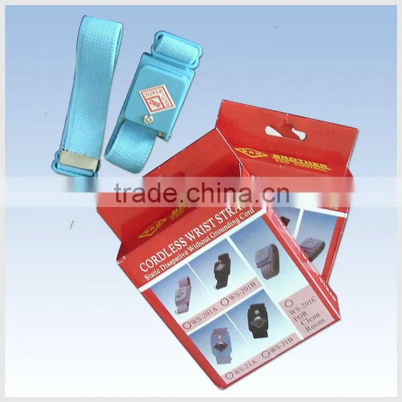 Excellent strenth clean room anti-static wrist straps