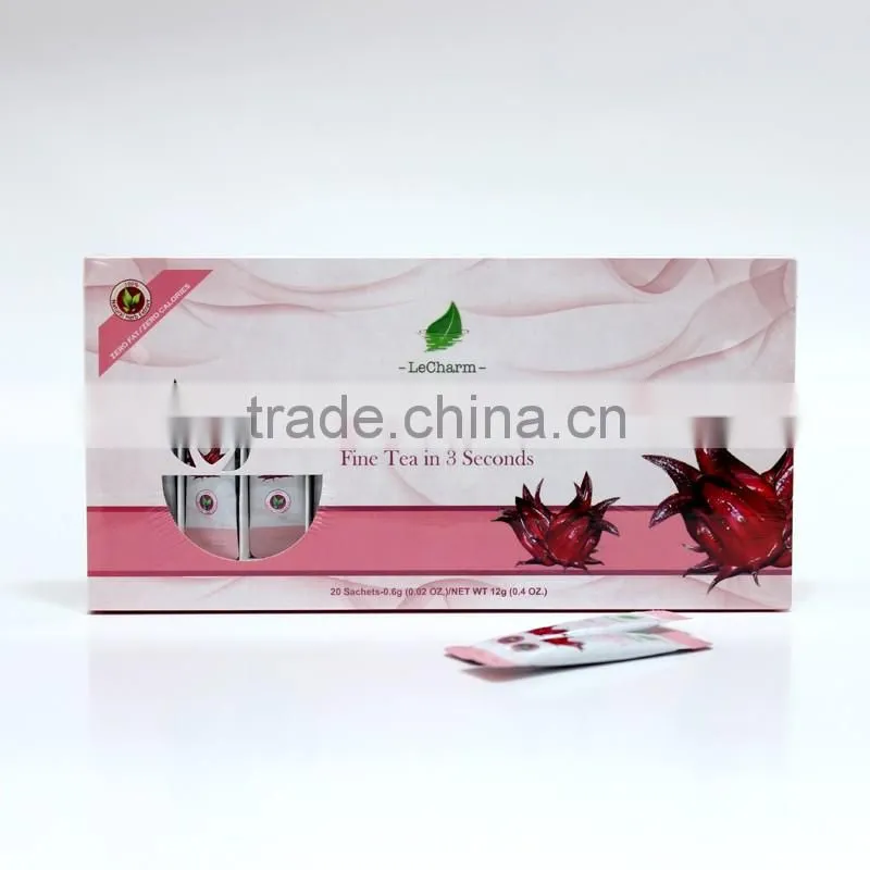 Authentea 30 Sachets Roselle Extract Pure Plant Slimming Tea Crystal