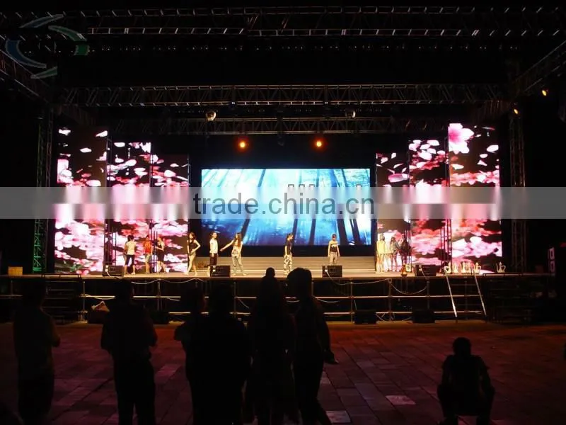Best Performance P7.62 Led Display Indoor Stage Used