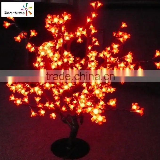 Decorative led tree flower lights with nice design artificial flowers tree artificial led light tree decoration