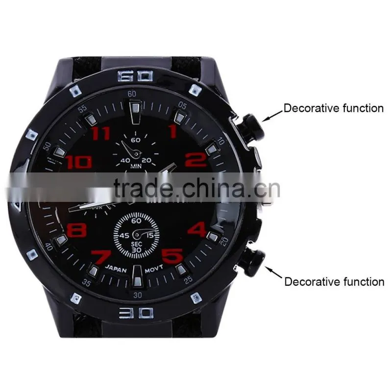 Fashion paracord watch bracelets with flintstone and compass
