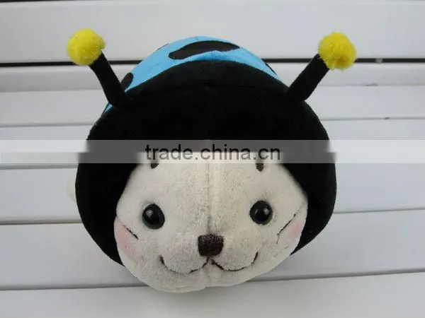 Lovely blue plush bees toys