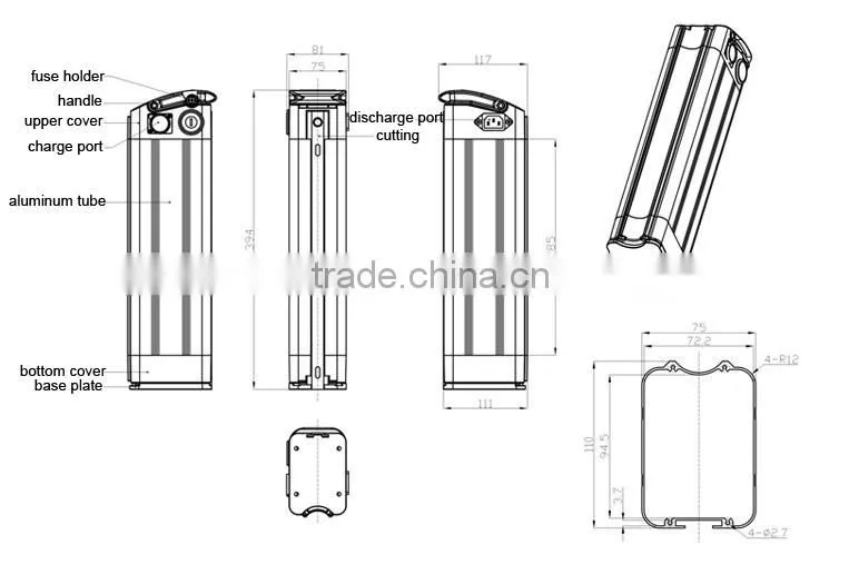 ebike battery(24v 10ah)
