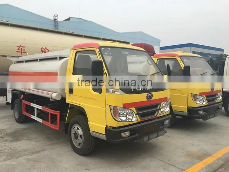 Hot export 5000liters right hand drive fuel tank truck
