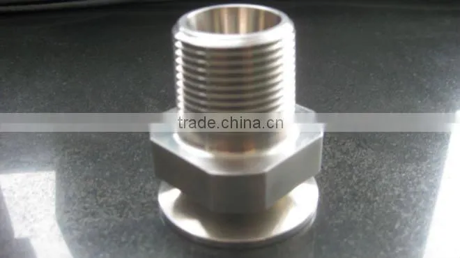 NPT sanitary clamp adapter