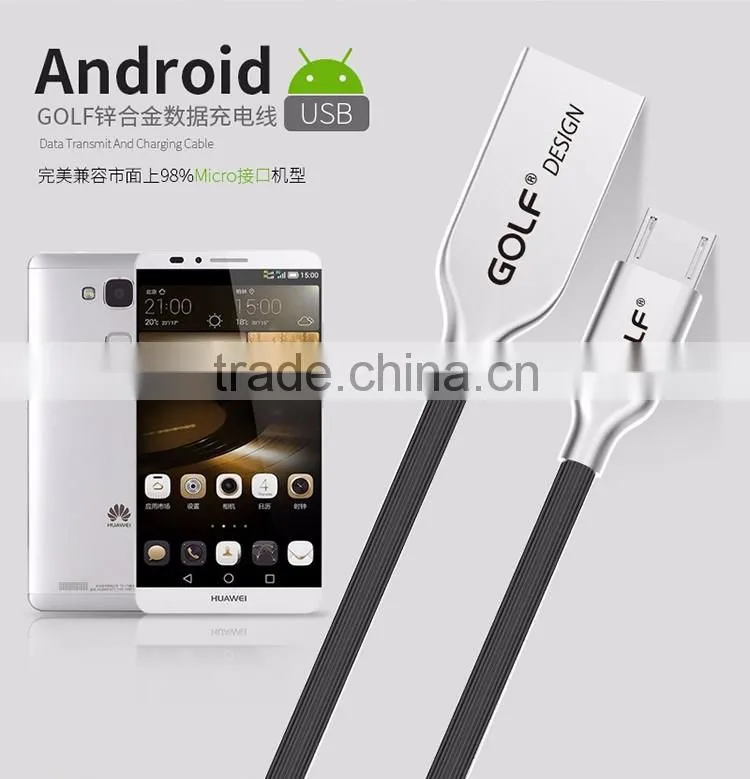 Velocity Kirsite Zinc Android Micro Sync Data Transfer USB Cable