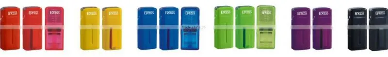Epress Square 15*6mm Pocket Stamp, Mini Name Stamp, Kids Rubber Stamps, Chirldren Self-Inking stamp