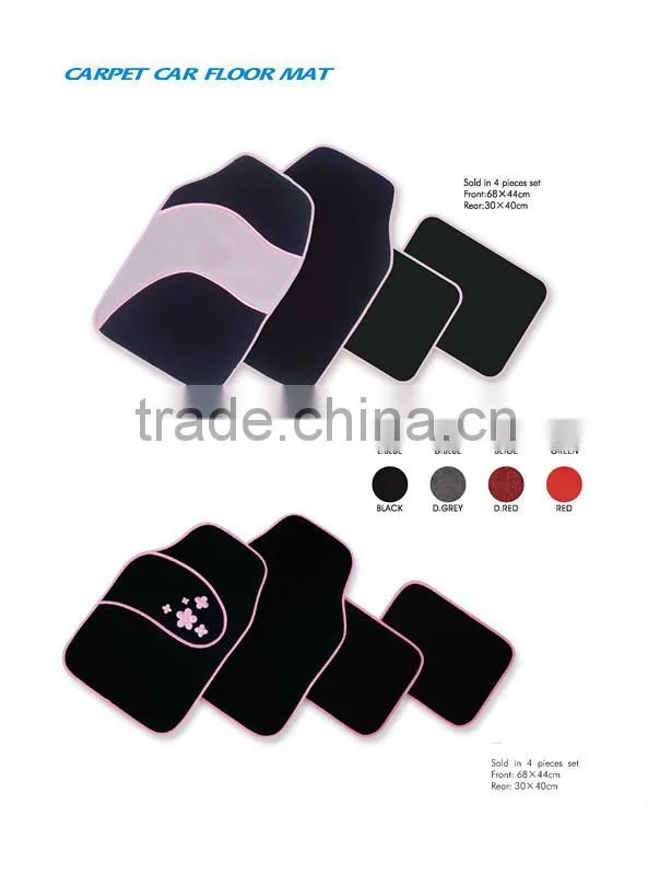 Anti Slip car mat wholesale , cute car floor mats Carpet Car Mat