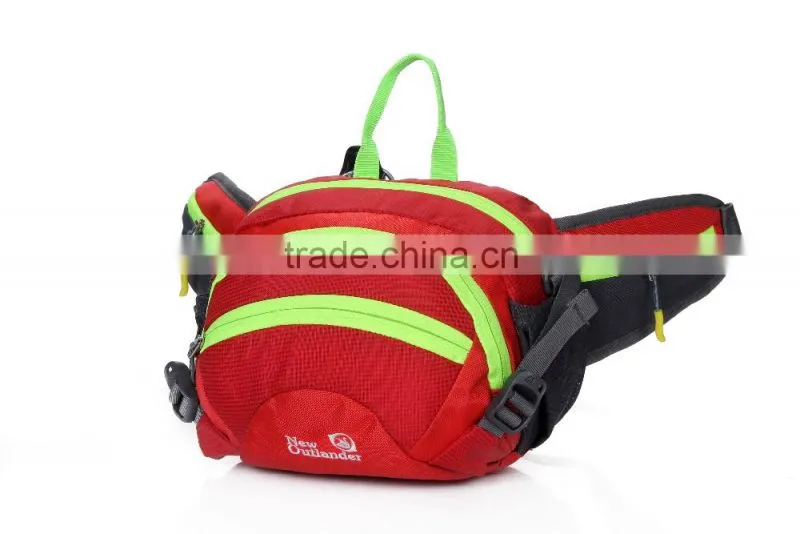 large capacity water resistant sport waist bag
