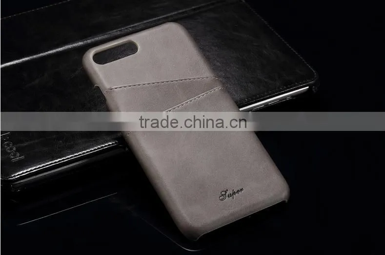 card slot leather case for iPhone 7 & iPhone 7 plus