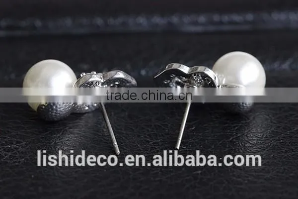 High Quality Earring Pearl Stud Earrings Jewelry Pearl Earring Jewelry For Sale