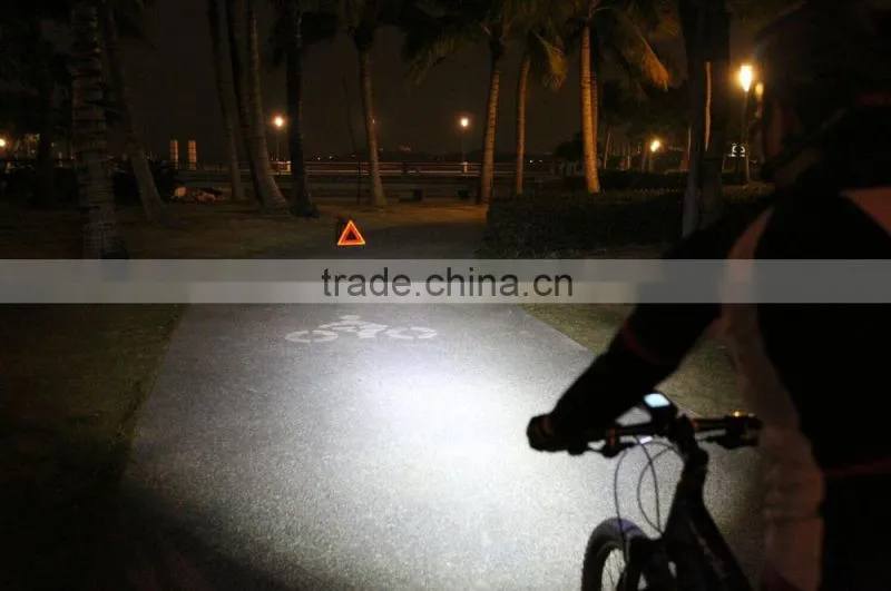 cycling computer with LED light for safe night riding