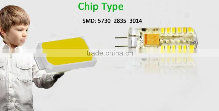 Hot sale Mini LED G4 LED Warm White 1.5W 12V SMD3014 CE LED Lamp G4