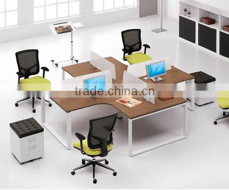 High quality mordern design desk base office metal frame table call center cubicle office workstation