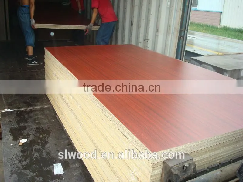white melamine particle board/wooden color melamine particle board/pvc edge banding for particle board