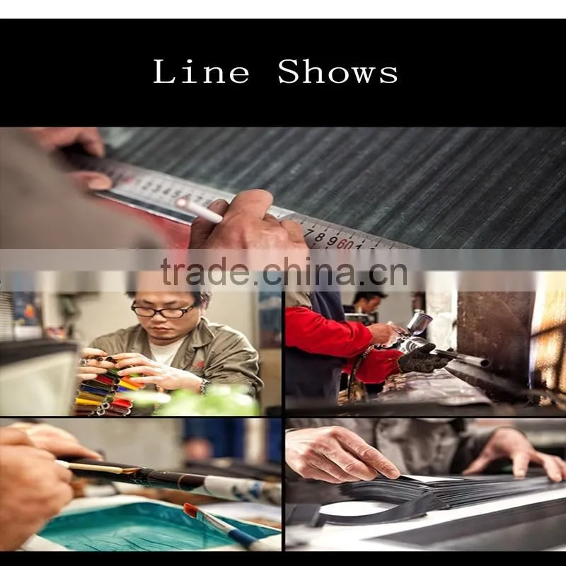 2016 Fresh Design Fishing Rod/OEM Service/Carbon Telescopic Spinning Rod