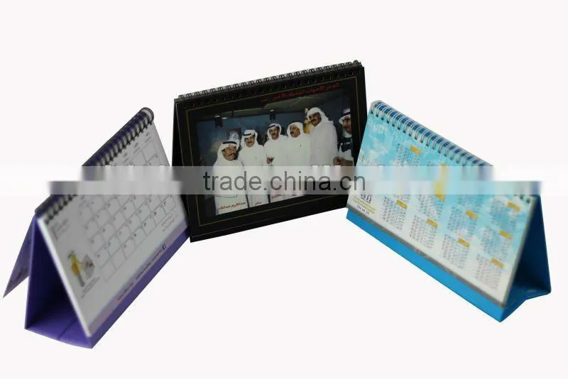 2015 print triangle desk calendar