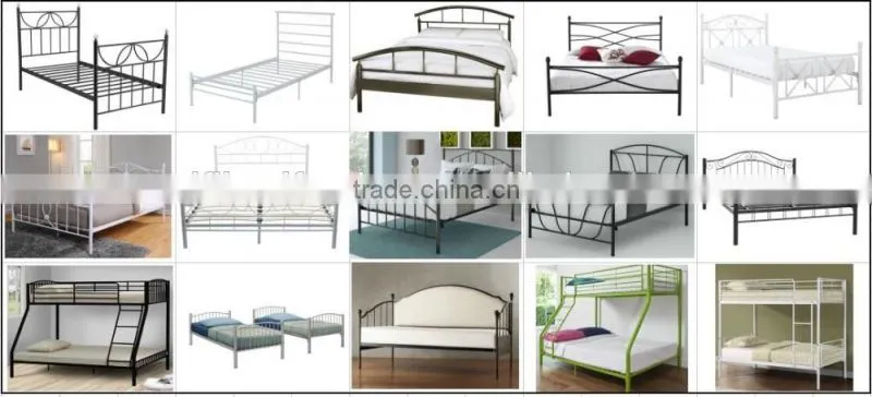 flat wooden bed frame/hinges bed frame